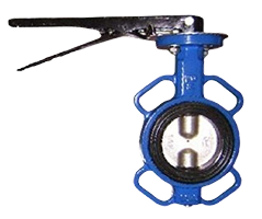 Cast Iron Wafer Butterfly Valve – NBR Seal, Stainless Stem & Disc
