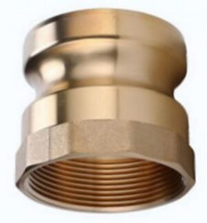 Brass NPT Camlock Adaptor - Type A