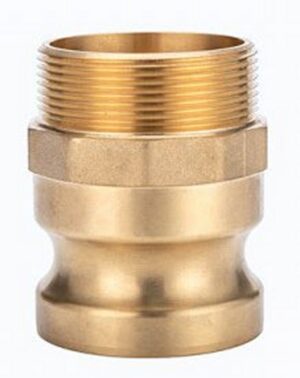 Brass NPT Camlock Adaptor - Type F